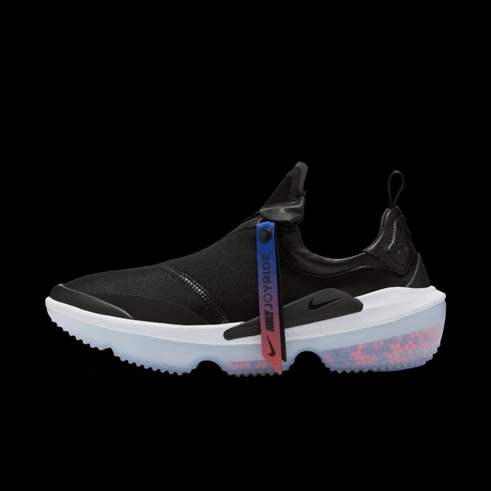 Nike Women's Joyride Optik Black/Racer Blue Sneakers - Size 6.5